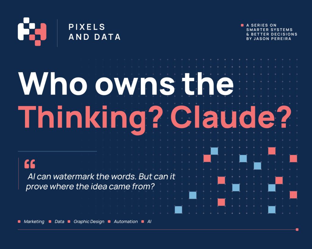 AI Watermarks – Who owns the thinking